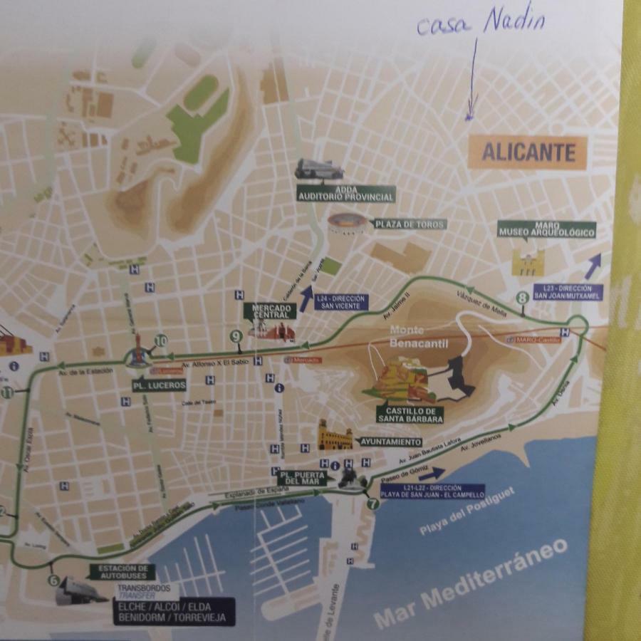 Casa Nadin Hotell Alicante Exteriör bild